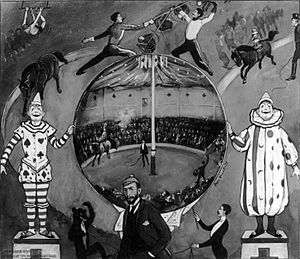 The Amateur Circus at Nutley by Peter Newall 1894
