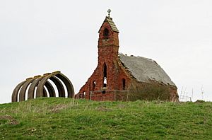 The ruined Chapel at Cottam (geograph 3930981)