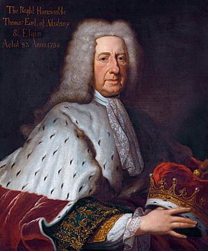 Thomas Bruce, 2nd Earl of Ailesbury and 3rd Earl of Elgin, by François Harrewijn, 1738