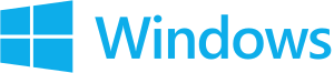 Windows logo and wordmark - 2012-2015