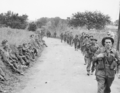 50th Division moving forward near St Gabriel, 6 June 1944
