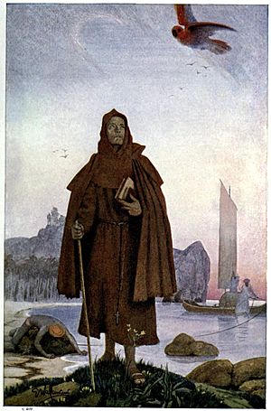 A christian missionary Friar landing in southrn India (14th cCentury)