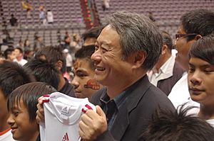 Ang Lee at the end of the game