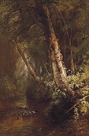 Beers, Julie Hart - Forest Interior (1876)