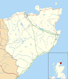 Murkle is located in Caithness