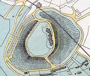 Devizes Castle plan 1883