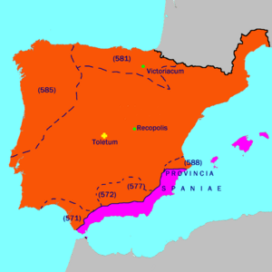 Hispania 586 AD