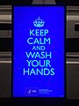 Keep calm and wash your hands DC metro