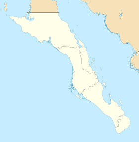 Guerrero Negro is located in Baja California Sur