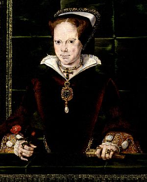 Queen Mary I by Hans Eworth