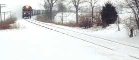 South Raub, Indiana Train