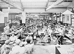 THE WOMEN'S WORK IN THE WAR PRODUCTION, 1914-1918 Q107140