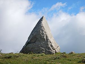Triangle megalith, Fondachelli Fantina Sicily,