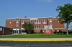 High school on State Route 330