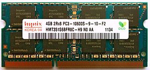 4GB DDR3 SO-DIMM