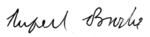 Author's signature in Collected poems of Rupert Brooke.png