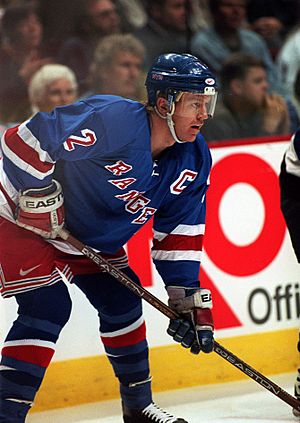 Brian Leetch New York Rangers 1997