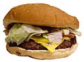 Burger King Angus Bacon & Cheese Steak Burger