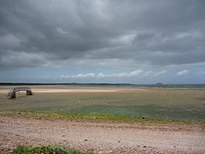 Coastal East Lothian - A Windy Day at Belhaven (geograph 2435863)