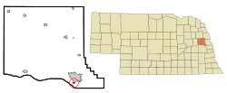Location of Inglewood, Nebraska