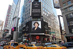 Dr. Donna J Nelson Times Square photo