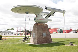 Enterprise monument Vulcan Alberta 2013