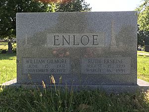 Headstone of William G. Enloe