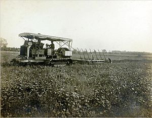 Holt Gasoline Caterpillar tractor 1914