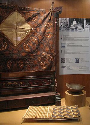 Indonesian Batik Display