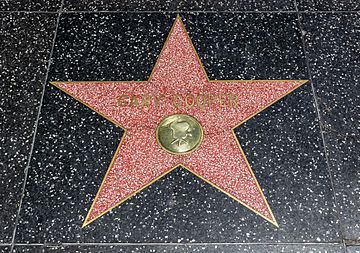 Los Angeles (California, USA), Hollywood Boulevard, Gary Cooper -- 2012 -- 4981