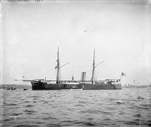 Portuguese ironclad Vasco da Gama 1895 IWM Q 22436.jpg