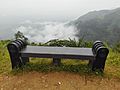 Rain, cloud and a sitting place, Nilgiri hill, Bandarban