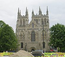 West Front of Selby Abbey - geograph.org.uk - 1317014