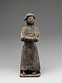 灰陶蒙古男俑-Figure of Mongol MET DP156776