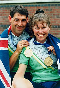 57 ACPS Atlanta 1996 Cycling Kieran Modra Kerry Golding
