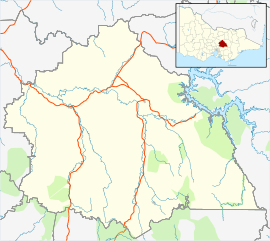 Molesworth is located in Shire of Murrindindi