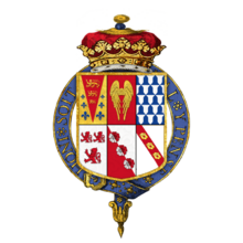 Coat of arms of Edward Seymour Viscount Beauchamp