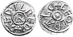 Coin of Æthelred I of Northumbria