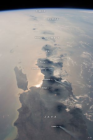East Indonesia Island Chain from ISS