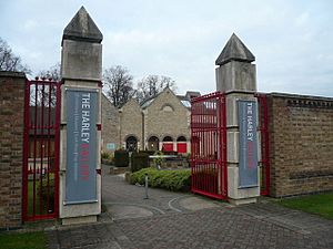 Entrance to The Harley Gallery - geograph.org.uk - 645089