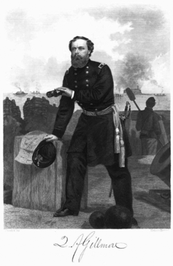 General Quincy Adams Gillmore at Charleston Harbor, 1863