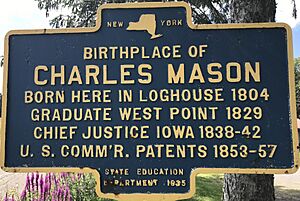 NYS Historic Markers CharlesMason