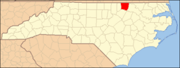 North Carolina Map Highlighting Warren County.PNG