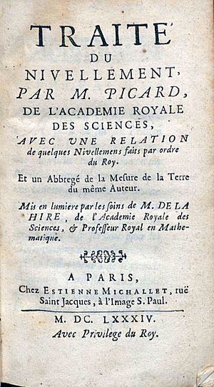 Picard, Jean – Traité du nivellement, 1684 – BEIC 4642673