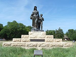 Pioneer Woman Historical Statue Ponca City, Oklahoma