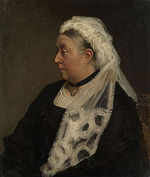Queen Victoria (1819-1901), Carl Rudolph Sohn, 1883