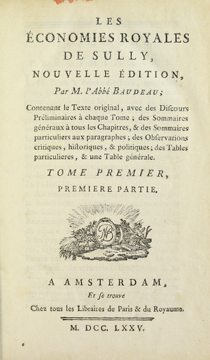 Sully - Économies royales, 1775 - 5234985