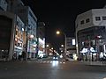 View near Hamada Station at night 1