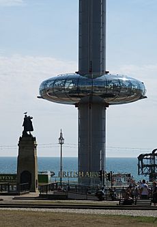 View of i360 in August 2016 - 4
