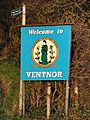 Welcome to Ventnor sign